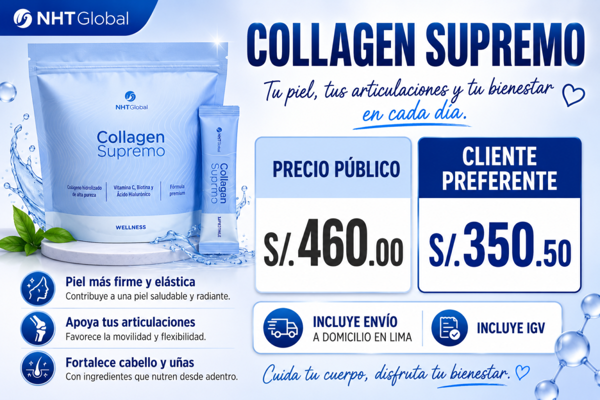 Colageno de NHT Global