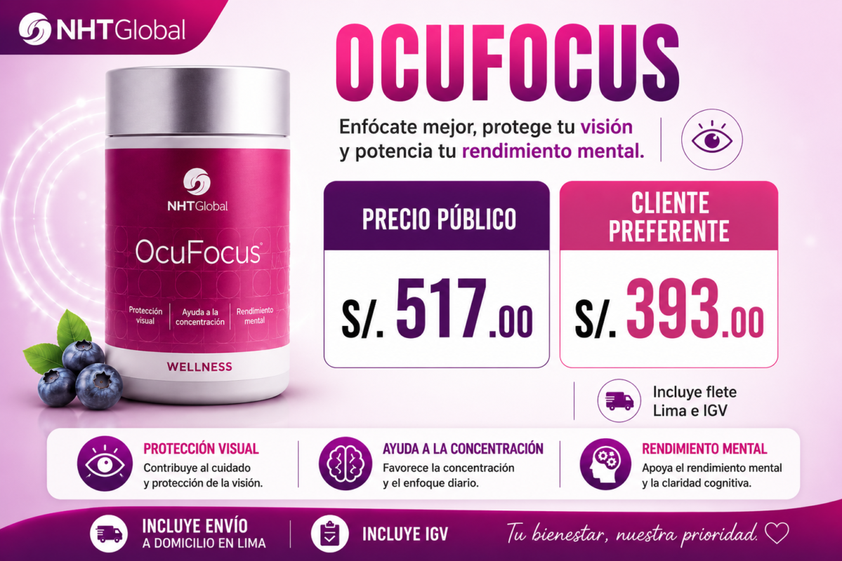 Cuidado de la vista - ocufocus nht global